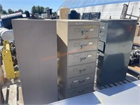 3- Metal Filing Cabinets