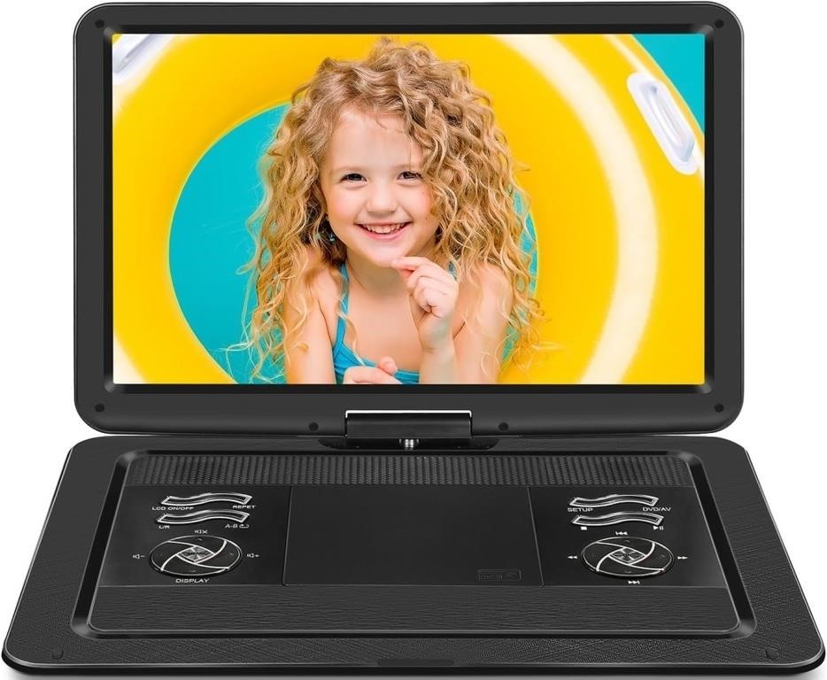 19.6 Portable DVD Player with 17.1 Large HD Screen