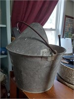 Vtg. Galvanized Bucket