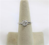 14k gold 1.35ct diamond solitaire ring