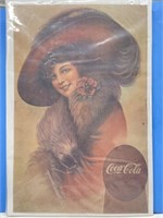 Coke Poster 26.5 x 17 "