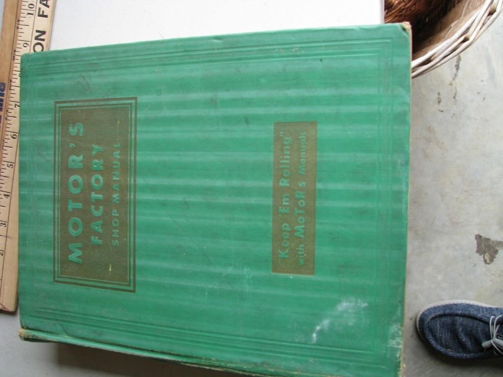 Motors Factory Shop Manual (soft binding)