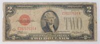 1928-D $2 Red Seal Legal Tender U.S. Note