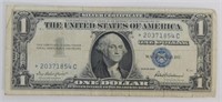 "Star Note" 1957 U.S. Silver Certificate