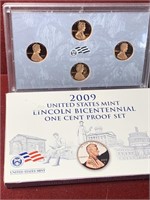 2009 LINCOLN CENT CAMEO PROOF SET