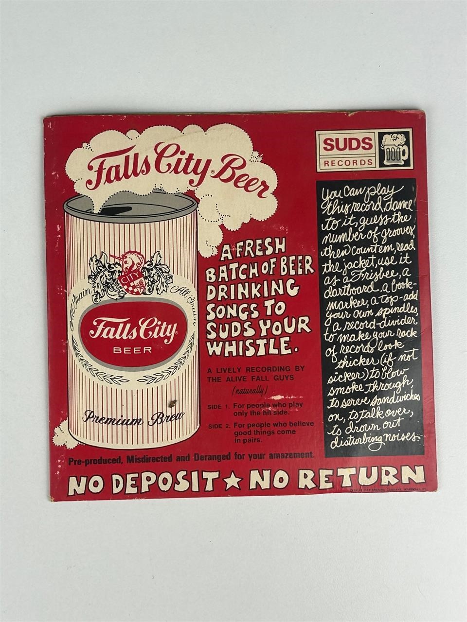 Vintage Fall City Beer record