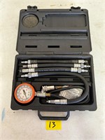 Snap-on compression gauge set