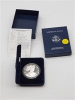 2002 W PROOF ASE SILLVER EAGLE