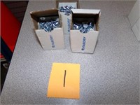 Three Boxes of 12-24 Machine Screws 1/2 In Length