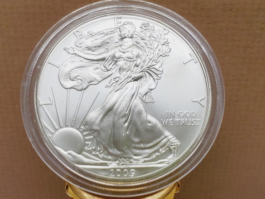 2009 American Silver Dollar Coin