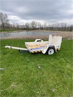 Best Trailer Mfg. 6’ x 4’ ramp trailer