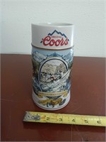 COORS ROCKY MOUNTAIN STEIN