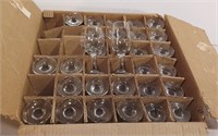 Box Of Wine Glasses- 2 Different Styles