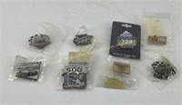 (8) Indy Nascar collector pins