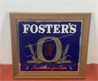 * Foster's Australian for beer advertising mirror