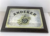 * Andeker beer mirror (Pabst) 22 x 16