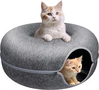 Gleejoy Peekaboo Cat Cave for Multiple Cats/Large