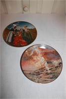 2 CHRISTIAN COLLECTOR PLATES