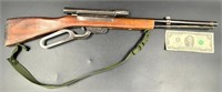 Parris Toy Trainer Rifle w Lever Action & Scope