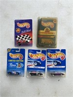 Lot of 5 Assorted Hot Wheels Collector Cars