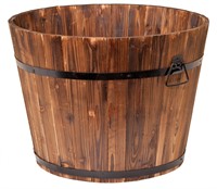 Devault Enterprises 23" x 17" x 17" Whiskey Barrel