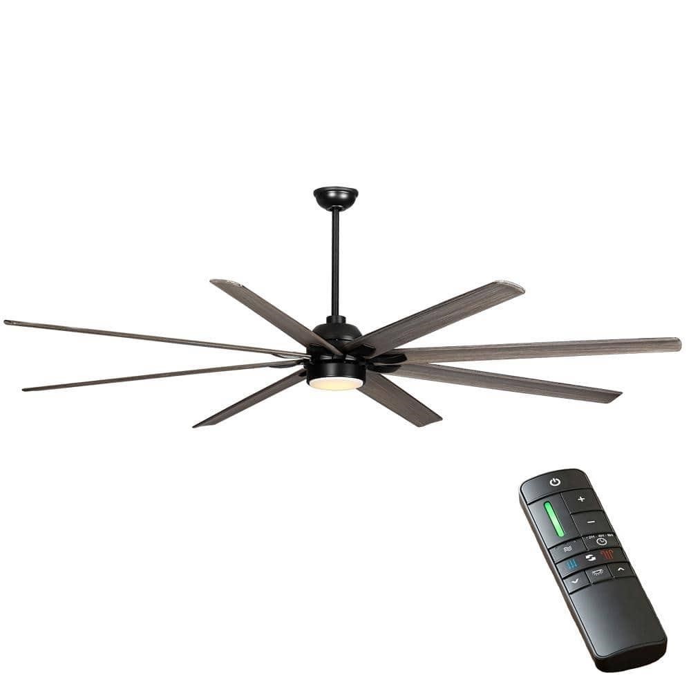 Cordoba 96 in. Matte Black Fan Indoor/Outdoor