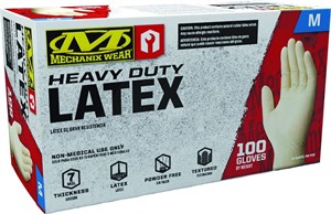 $17  Mechanix Latex Gloves - Powder Free (100 Pack