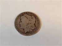 1888 Morgan silver dollar