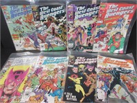 MARVEL THE WEST COAST AVENGERS #10 TO #16 AND