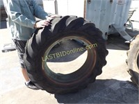 BAC CASE TRACTOR STEEL RIM with TIRE