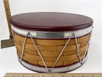 Longaberger Christmas drum with Liner and