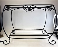 Longaberger wrought iron hope chest stand