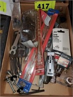 PIANO HINGE- SNAP BLADES- ALLEN WRENCHES- MISC.