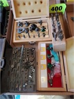 LOT ASSORTED ROUTER BITS