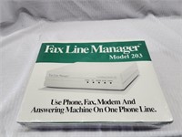 Model 203 Fax Line Manager