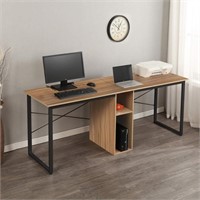 Soges 2-Person Home Office Desk,