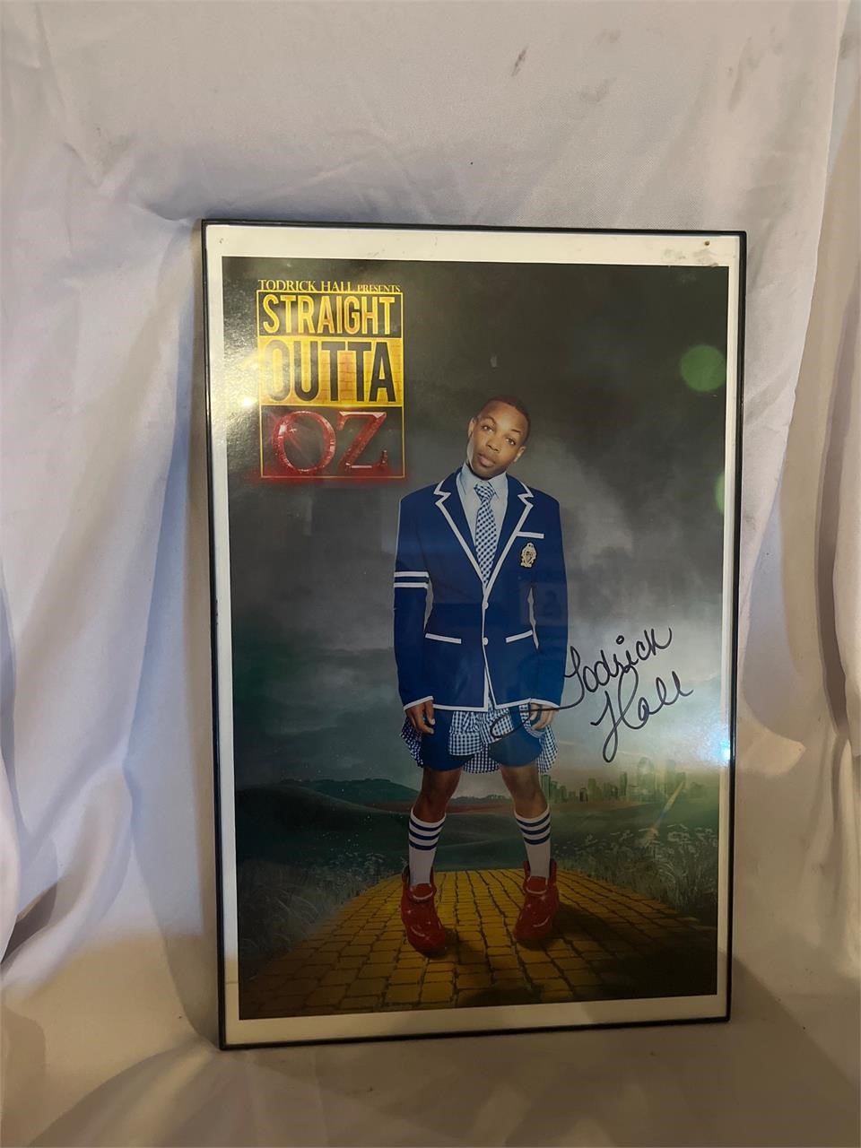 Signed straight out of OZ Todrick Hall poster