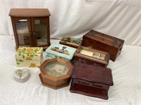 Assorted Jewelry Boxes