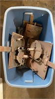 Large Antique or Repro Iron Locks No Keys