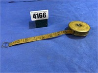 Lufkin Made U.S.A. 25 Ft. Cloth Tape Measure,