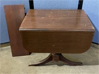 Duncan Phyfe Style Drop Leaf Table W/ 12" Leaf