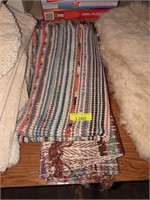 (3) Colorful Woven Rugs