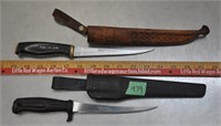 Normark fishing knives, see pics