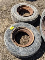Goodyear Tubeless 8-14.5 tires, bidding on 1