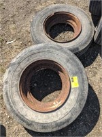 Goodyear Tubeless 8-14.5 tires, bidding on 1