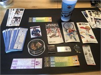 Huge Collection of NHL Paper Items, Tickets etc