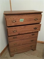 5 drawer, chest of drawers