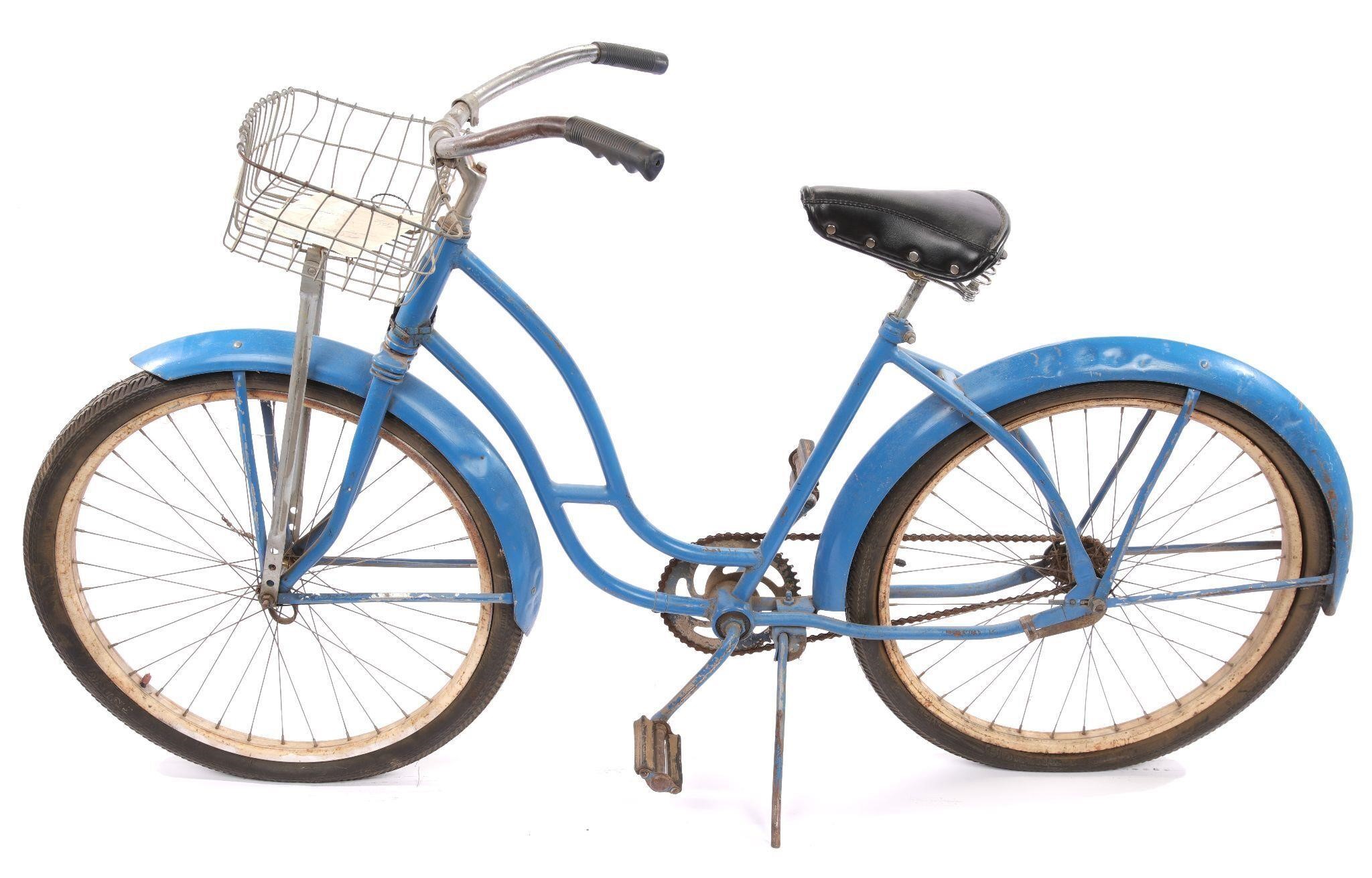 1960s RUSSELL Girl's Blue Bicycle