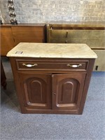 Marble top washstand