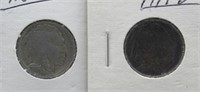 (2) Buffalo Nickels. Dates: 1916-D and 1919-D.